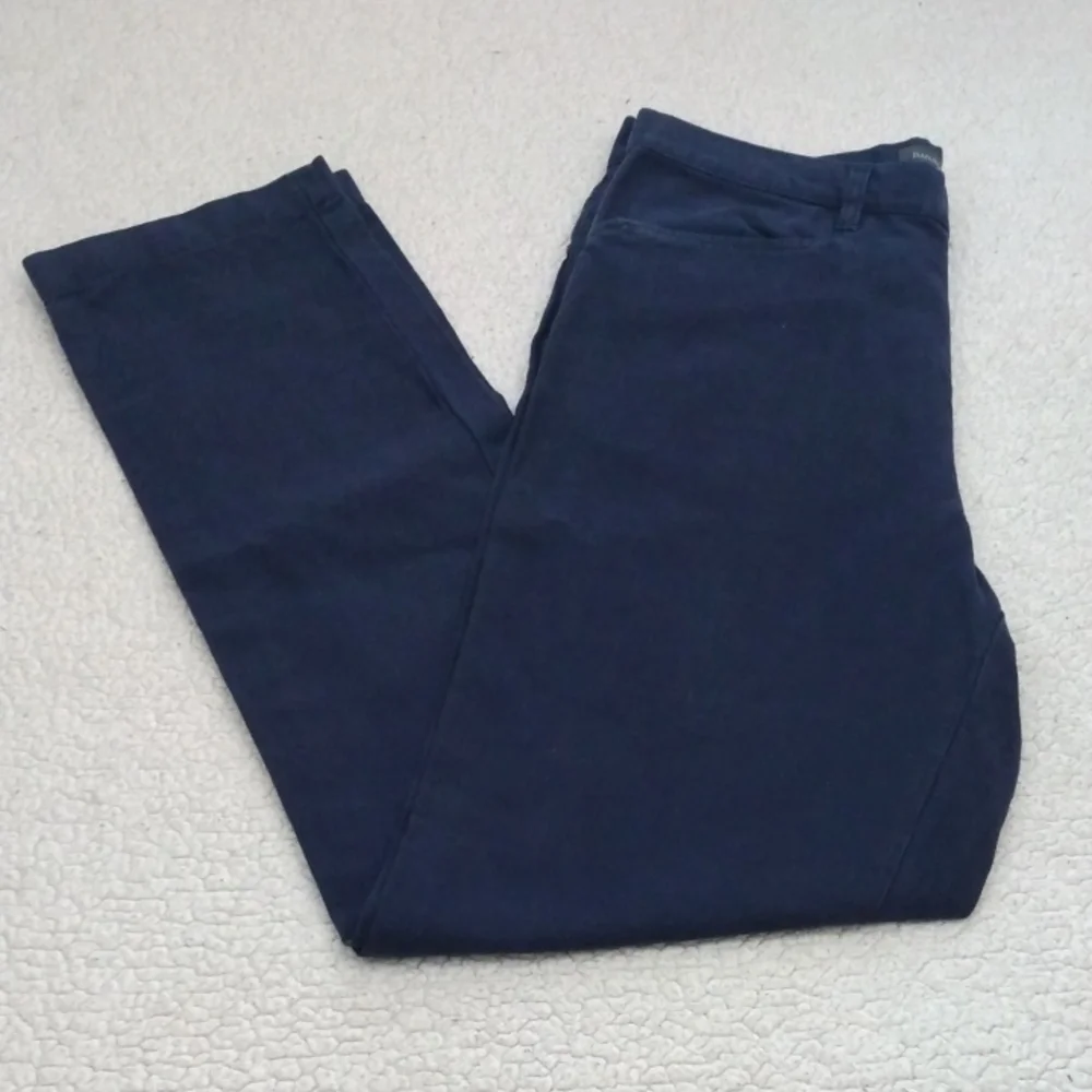 Banana Republic Blue Cotton/Linen Casual Pants (w/ Frogmouth Pockets) 34 - 34